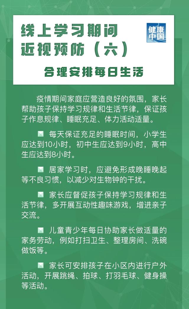 圖說|兒童青少年近視如何預(yù)防？【新型冠狀病毒科普知識】（355）