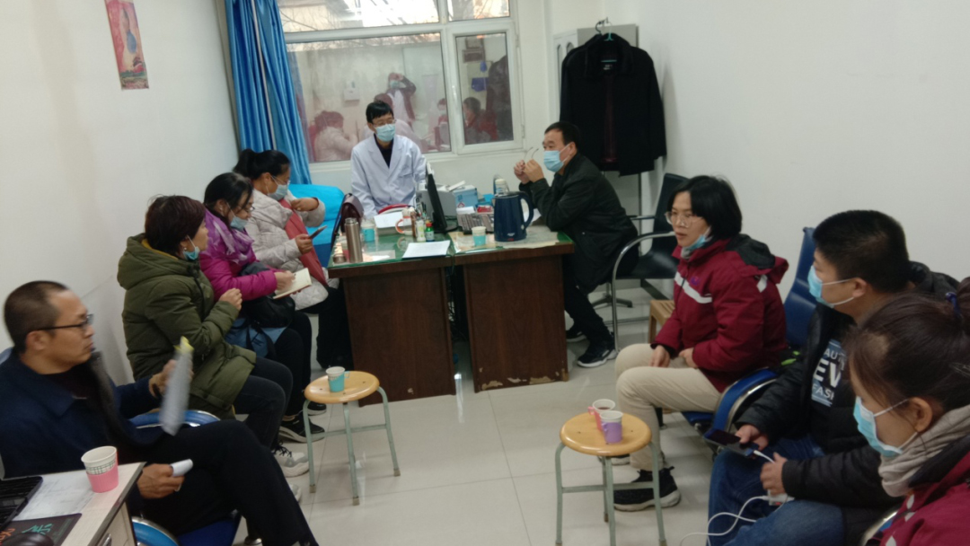 三橋社區(qū)衛(wèi)生服務中心接受省、市、區(qū)疾控中心專家組督導慢性病綜合檢測與干